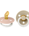 Bibs Suces Anatomical Latex en Duo 6-18 mois Accessoires Bibs Blush Glow/ Vanilla Glow