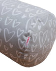 Neka Housse de coussin d'allaitement Allaitement Neka Coeur gris
