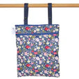 Colibri Sac imperméable de transport double moyen format Couches lavables Colibri Prairie petals