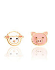 Girl Nation Boucles d'oreilles Accessoires Girl nation Cochon & mouton