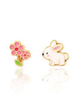 Girl Nation Boucles d'oreilles Accessoires Girl nation Fleurs roses & lapin