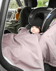 Gustine Housse et Poncho 3 en 1 pour le siège d'auto et porte-bébé En sortie Gustine baby carrier