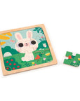 Janod Casse-tête Lapin blanc 9 pièces Jouets Janod