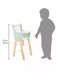 Janod Chaise haute pour poupée en bois Jouets Janod