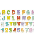 Janod Lettres et chiffres du bain Jouets Janod