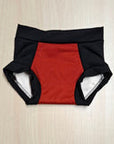 Joka Bébé Culotte de propreté de jour Couches lavables Joka Bébé Petit Noir et rouge