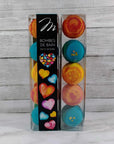 Margot Ensemble de 5 bombes de bain édition St-Valentin Soins corporels Margot Turquoise