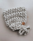 Les petits Tousi Bonnets de laine - Collection NEUTRE 0-6 mois Les petits tousi Gris - Coconut