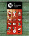 Pico Autocollants - Collection Noël Éducation Pico Tatouages Temporaires Nicolas et ses rennes