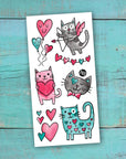 Pico Tatouages temporaires - Collection Saint-Valentin Pico Tatouages Temporaires Chatmoureux