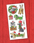 Pico Tatouages temporaires - Collection Noël Pico Tatouages Temporaires Chiens de Noël