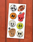 Pico Tatouages temporaires Éducation Pico Tatouages Temporaires Ballons sportifs