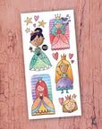 Pico Tatouages temporaires Éducation Pico Tatouages Temporaires Mademoiselle la princesse et ses amies