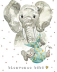 Stéphanie Renière Carte de souhait Bienvenue bébé Accessoires Stéphanie Renière Élias