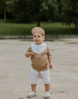 Zak & Zoé Short évolutif harem Vêtements Zak & Zoé 12-24 mois Ligné beige