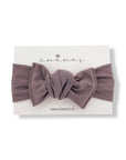 Ananas Co Bandeau boucle en bambou à nouer 3 mois à 5 ans Accessoires de cheveux Ananas Co Taupe