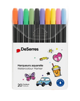 DeSerres Ensemble 10 marqueurs à double pointe Éducation DeSerres