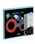 Djeco Carte à gratter Véhicules à découvrir Jouets Djeco