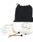 Vilac Tambour de pluie en acier 8 tonalités Blanc Jouets Vilac