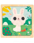Janod Casse-tête Lapin blanc 9 pièces Jouets Janod