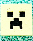 Savonnerie Bon Bain Bombe de bain Soins corporels Savonnerie Bon Bain Cube Vert Minecraft - surprise à l'intérieur