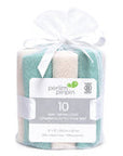 Perlimpinpin Débarbouillettes pour bébé Bain Perlimpinpin Sarcelle & beige