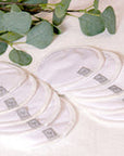 La Petite Ourse Compresses d'allaitement lavables Allaitement La Petite Ourse Blanc
