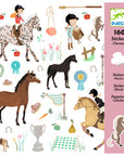 Djeco Autocollants Éducation Djeco Chevaux