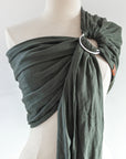 Gustine Écharpe à anneaux Ring Sling en lin Portage Gustine baby carrier Abondance