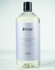 Pure Savon Mains et Corps Soins corporels Pure 1 Litre Lavande