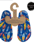 SlipStop Chaussons à semelles adhérentes Enfants L 6-8 ans (12-1) Vêtements SlipStop