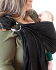 Gustine Écharpe à anneaux Ring Sling en lin Portage Gustine baby carrier Intemporel
