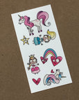 Lenka Tatouages temporaires Accessoires Boutique Planète Bébé Monde de licornes
