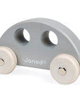 Janod Véhicule de bois Jouets Janod Voiture grise