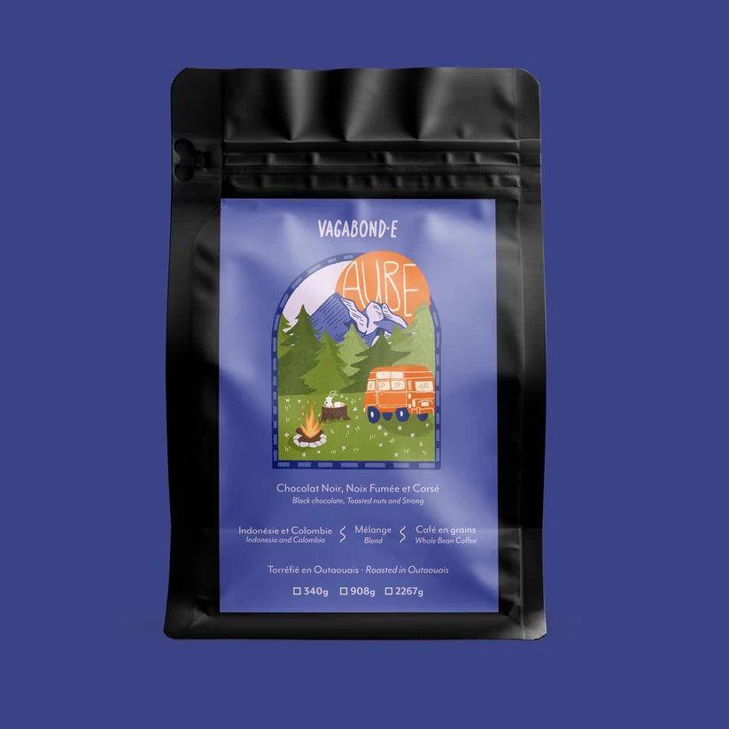 Vagabond.e Café en grains Aube – Torréfaction foncée