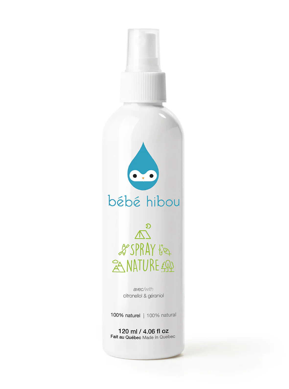 Bébé Hibou Spray Nature Soins corporels Bébé Hibou   