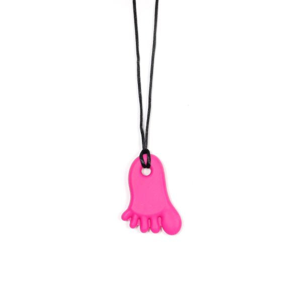 Bulle bijouterie collier à mordiller pour enfants Accessoires Bulle bijouterie Pied fushia