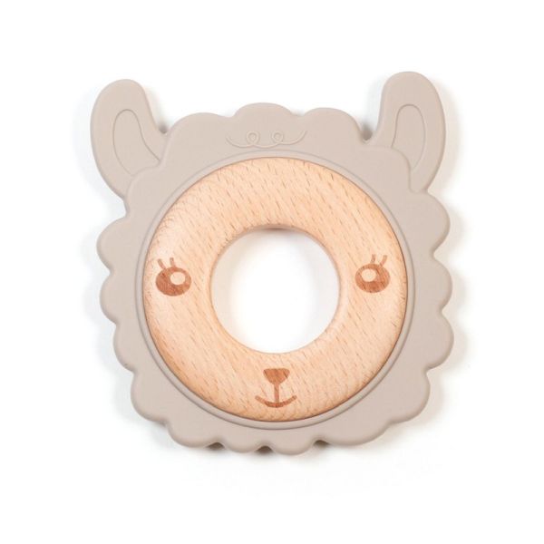 Bulle bijouterie Hochet de dentition Jouets Bulle bijouterie Lama Taupe