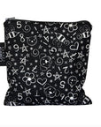 Colibri Sac réutilisable à collation grand format Alimentation Colibri Chalkboard  