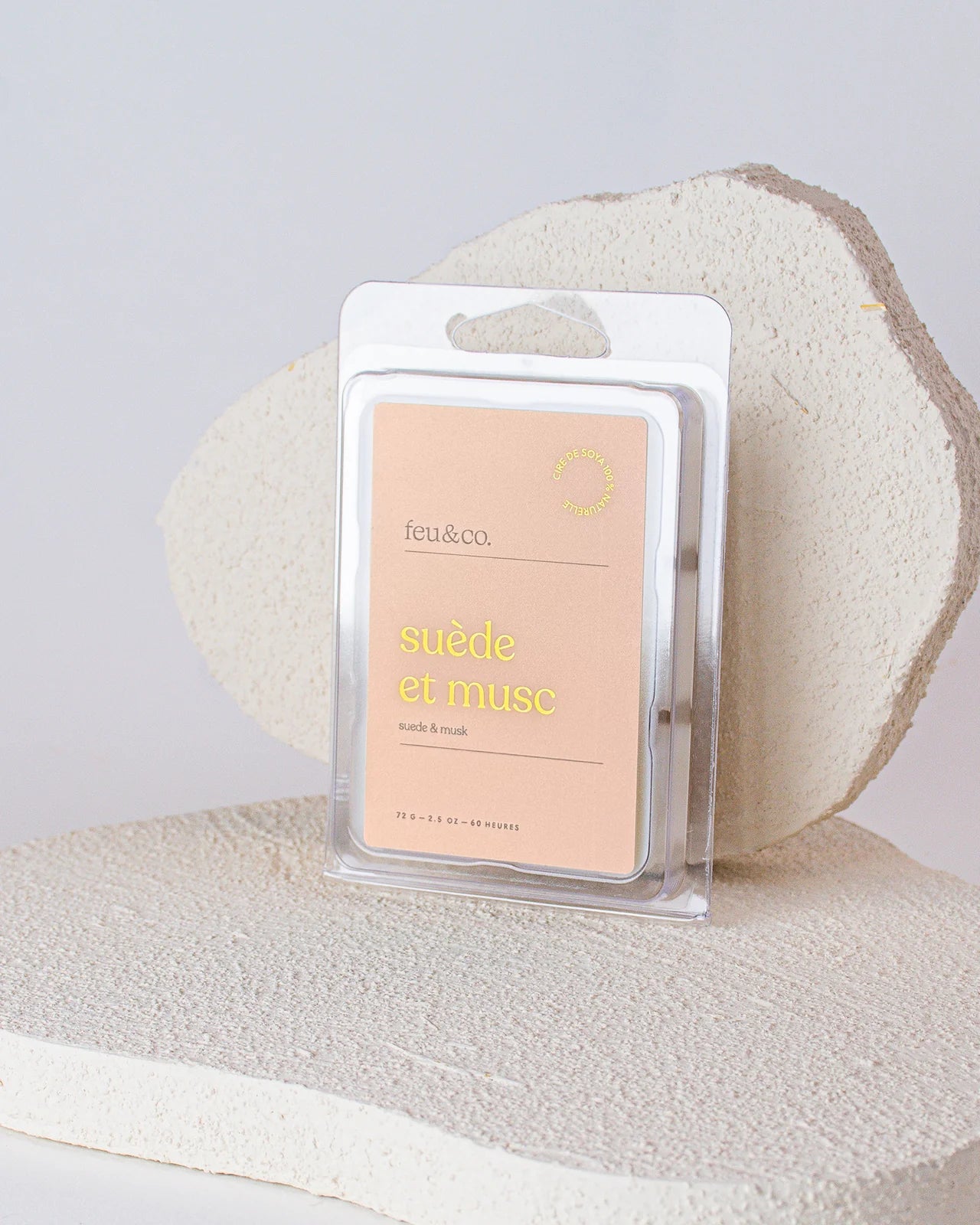 Feu&Co Pastilles de cire de soya pour diffuseur Maison Feu&Co Suède et musc
