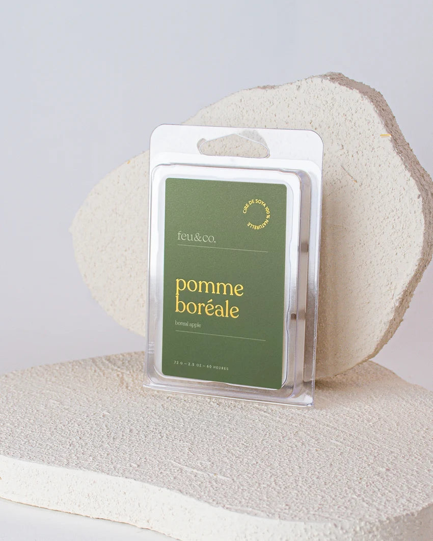 Feu&amp;Co Pastilles de cire de soya pour diffuseur Maison Feu&amp;Co Pomme boréale