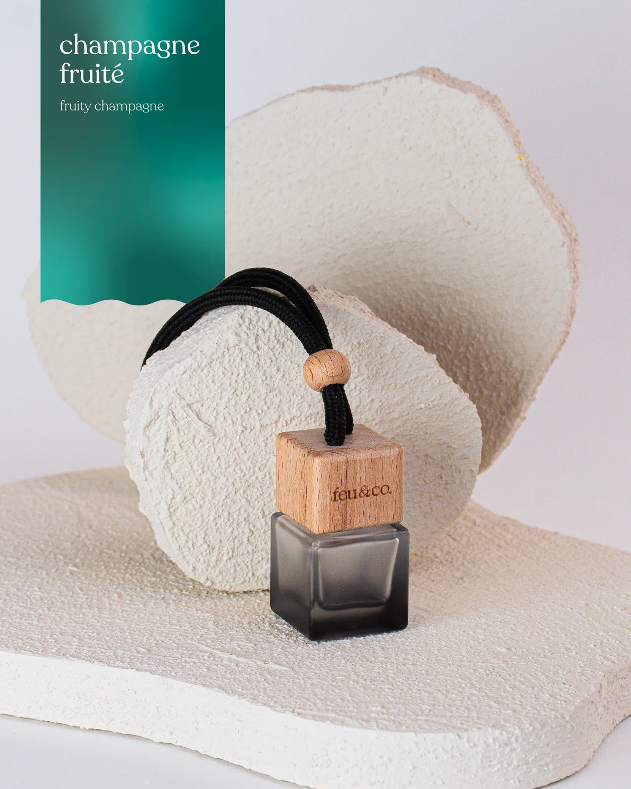 Feu&amp;Co Diffuseur de voiture Maison Feu&amp;Co Champagne fruité