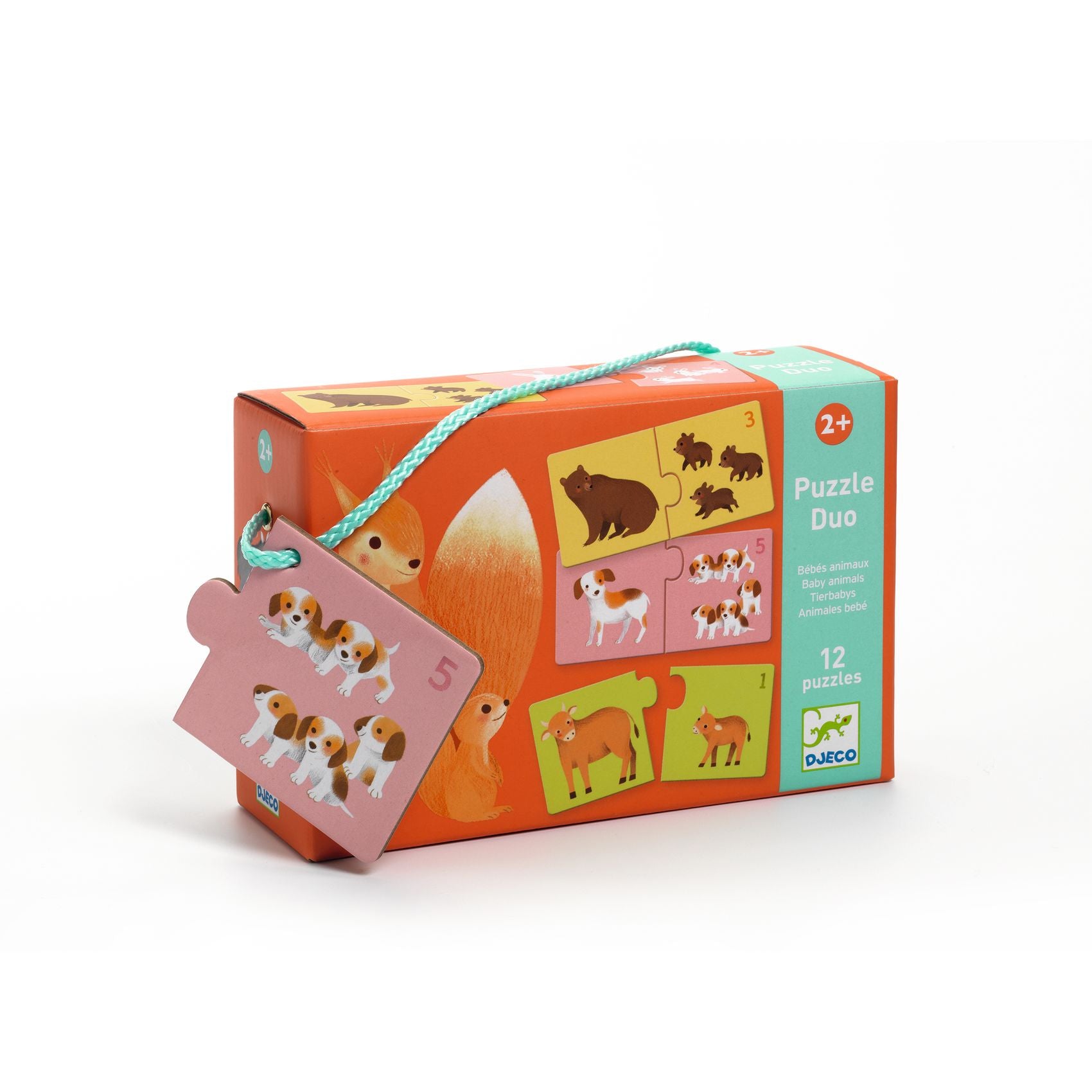 Djeco Casse-tête bébés animaux Jouets Djeco   