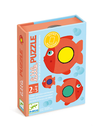 Djeco Jeu d'association de couleurs little puzzle Jouets Djeco   