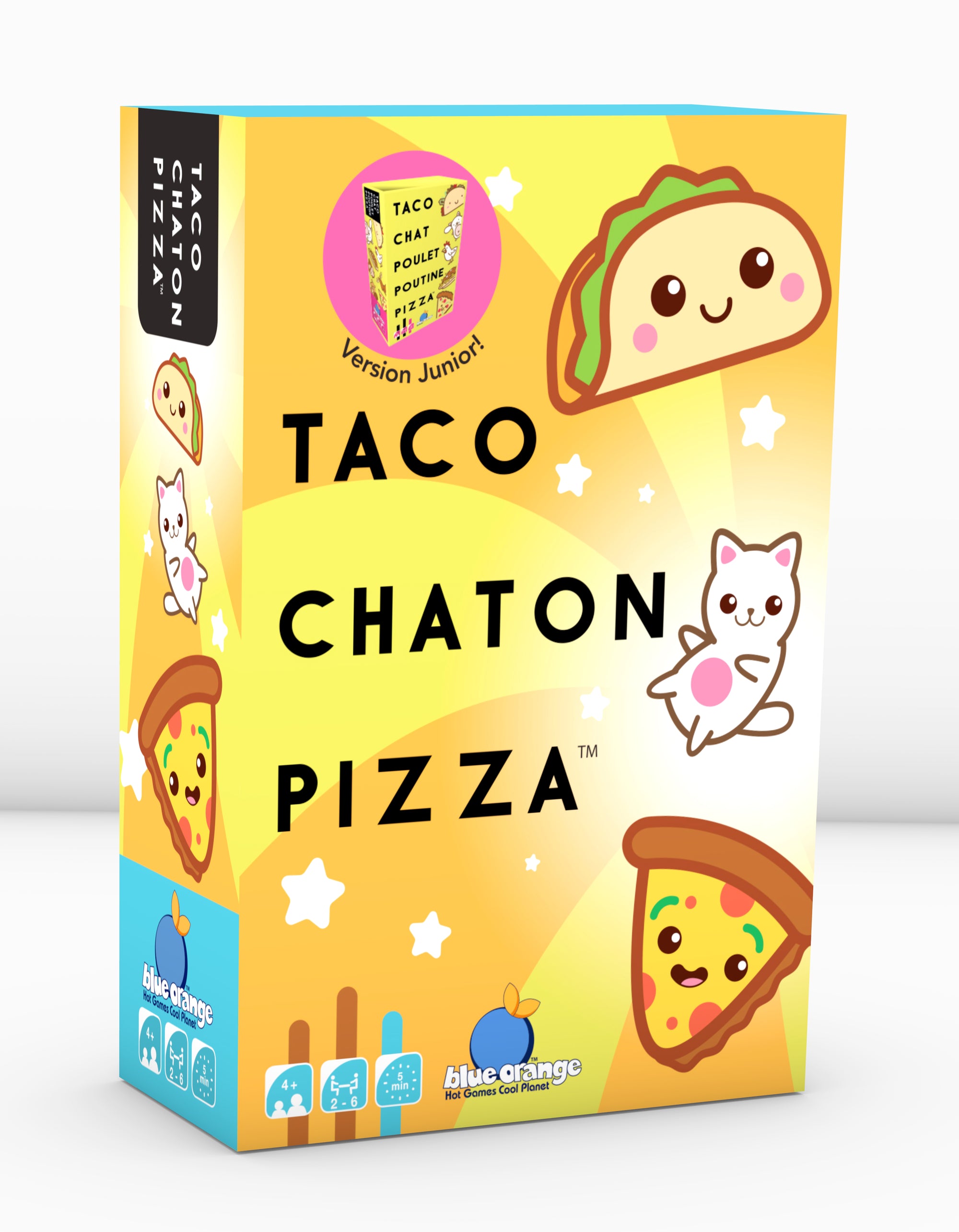 Blue Orange Jeu d'observation Taco Chaton Pizza Jouets Djeco