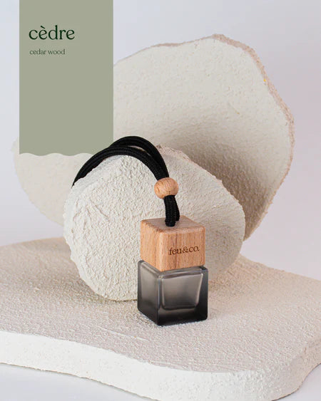 Feu&Co Diffuseur de voiture Maison Feu&Co Cèdre