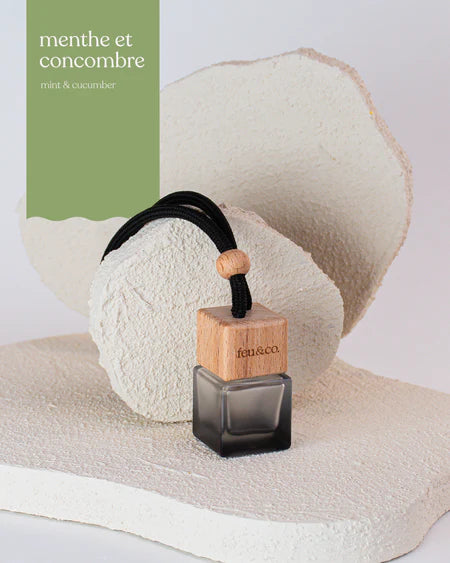 Feu&Co Diffuseur de voiture Maison Feu&Co Menthe & concombre