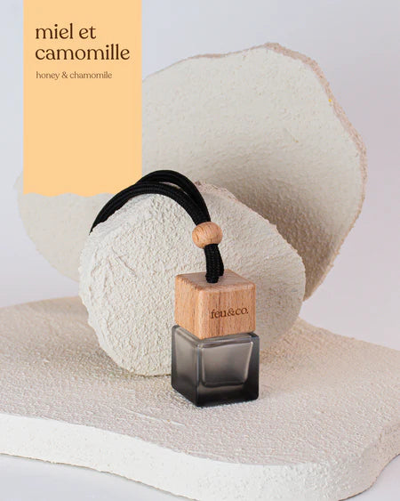 Feu&Co Diffuseur de voiture Maison Feu&Co Miel & camomille