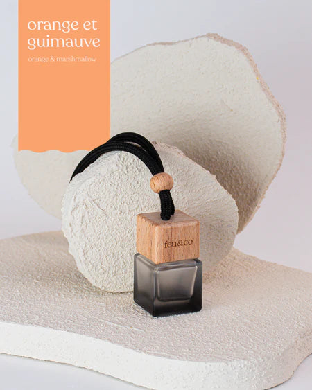 Feu&Co Diffuseur de voiture Maison Feu&Co Orange & guimauve