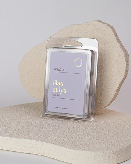 Feu&Co Pastilles de cire de soya pour diffuseur Maison Feu&Co Lilas & lys